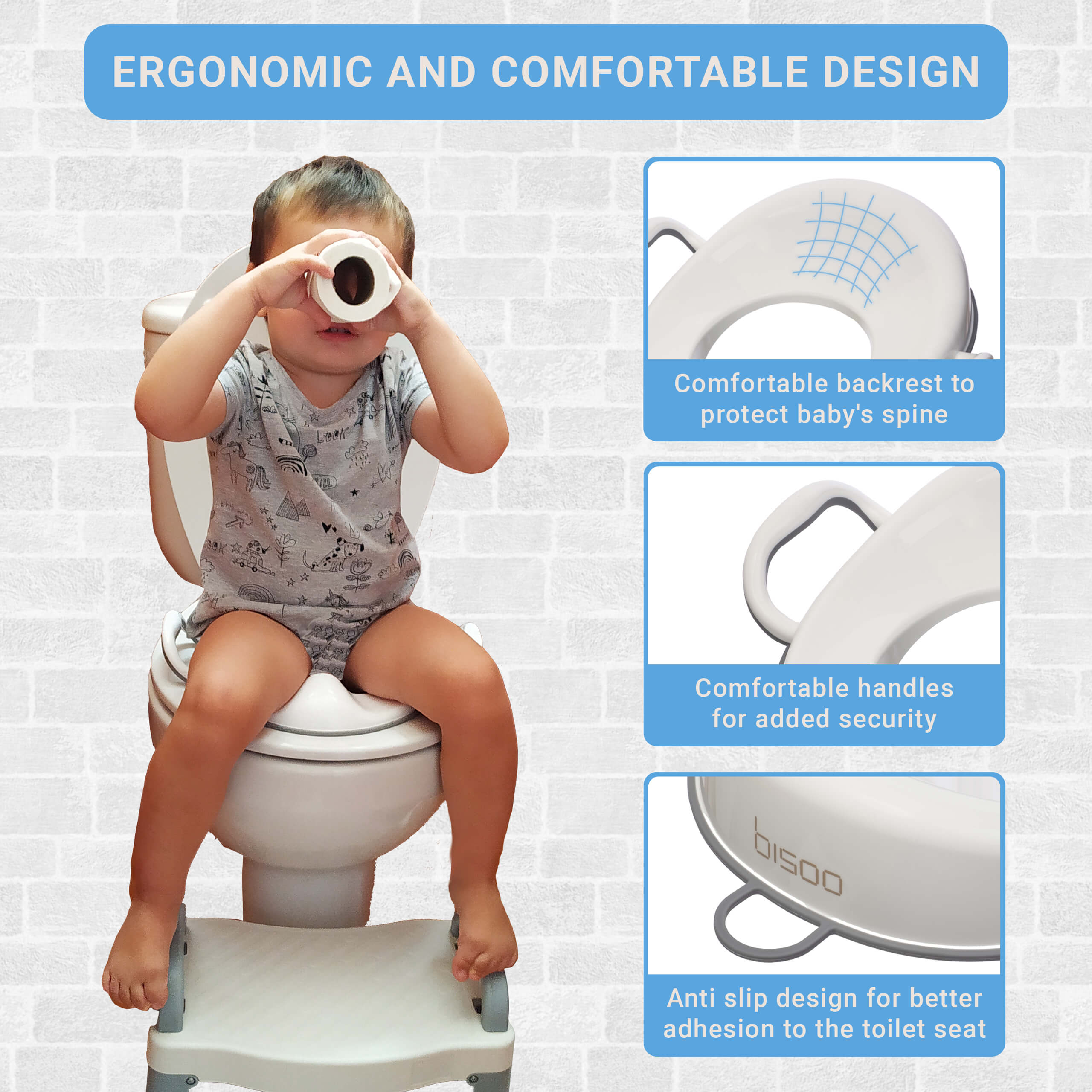 Adaptador de WC para niños con entrenidos diseños - Baby's Batch comprar en  tu tienda online Buscalibre Internacional